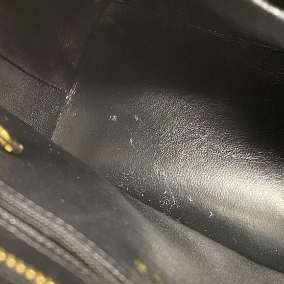 Chanel Medaillon Black Leather Tote Bag (Pre-Owned) - Picture 9 of 10